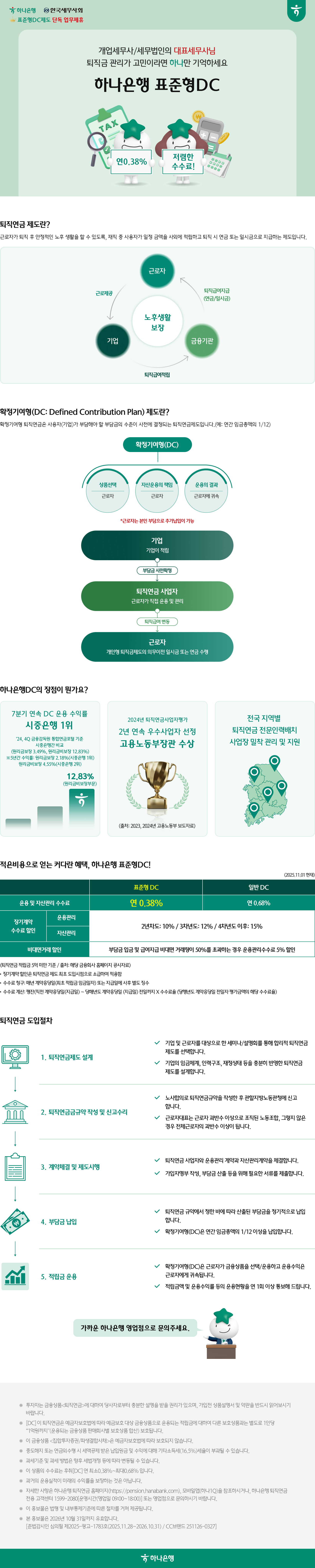 세무법인/사무소 전용 퇴직연금 「한국세무사회 표준형DC」 시행 안내